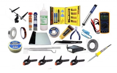 Ferramentas e Soldadura - Aplicação Electrónica