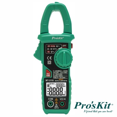 Pinça  Amperimétrica  Digital  AAC  400A  PROSKIT  MT-3110 (Peak)