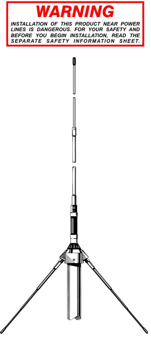 Antena Base  CB  SIRIO SIGNAL KEEPER