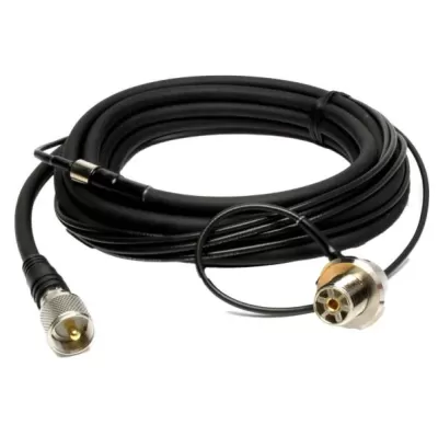Cabo Coaxial  Pré Montado 6m DIAMOND M610R PL-259/SO239 VHF/UHF