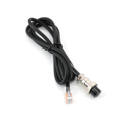Cabo Adaptador Microfone de Mesa AV-508/908  RJ45 para Rádio 10M  Anytone AT-6666ST e Pro / CRT 9900