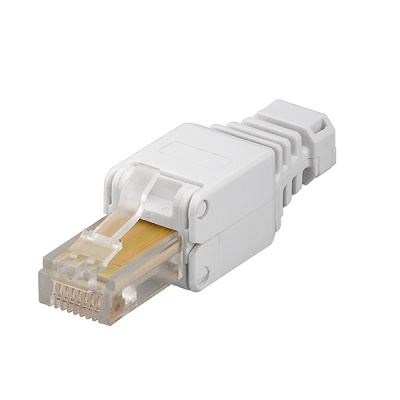 Ficha de Rede RJ45 CAT6  fio 26AWG...22AWG  Logilink/PHASAK