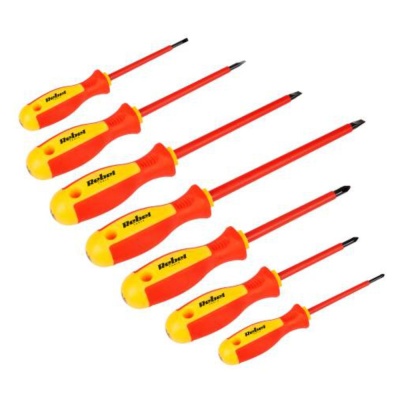 CONJUNTO DE 7 CHAVES FENDAS / PHILIPS VDE 1000V RB-1101