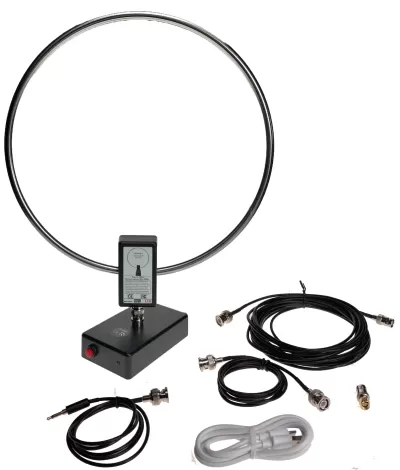 Antena Móvel RX banda Larga Scanner de Loop Ativo Deshibo GA-800