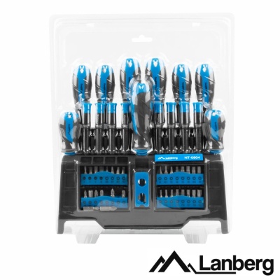 CONJUNTO DE CHAVES E PONTAS 50X LANBERG NT-0804