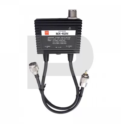 Duplexer Diamond  MX-62N  1xPL(f)x2N(m) - HF,VHF e UHF