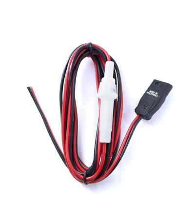 Cabo de alimentação ALIM 5555  com conector 3 Pinos, com fusível  13.8V/24V  DC  - 10 Amp