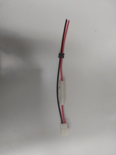 Cabo de alimentação  Painel/Extensão Fêmea  OB-3 - Com fusível  + Conector M  13.8V/24V  DC