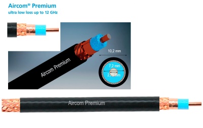 Cabo  Coaxial  50  Ohms  AIRCOM Premium SSB