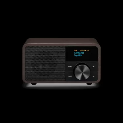 Receptores/Scanner Sangean DDR-7 Madeira Preta DAB +, Bluetooth e Receptor FM