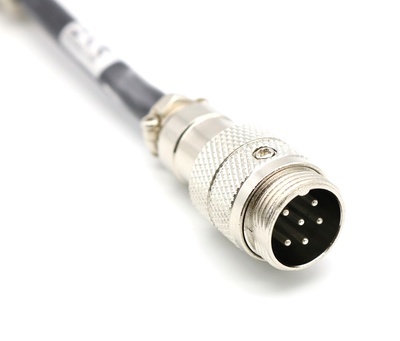 Cabo Adaptador Microfone de Mão  Adaptador de micrófono GDCH de 6 pines a President de 5 pines (Lincon 1 e Outros)