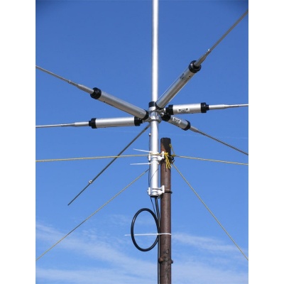 Antenas Base HF Vertical  Multibanda DIAMOND CP6SR - 6-10-15-20-40-80 mts.