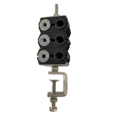 Suporte Exterior  para Cabo Coaxial e Alimentação