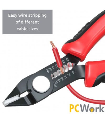 Alicate de Corte E Descarnar REBEL RB1009