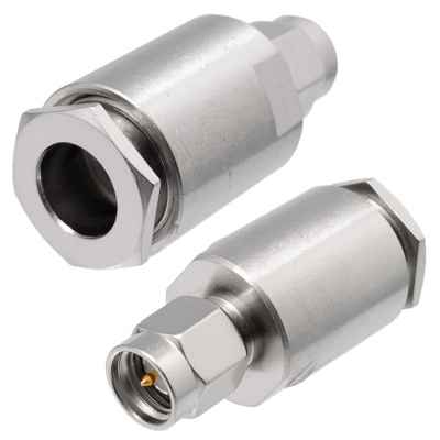 Conector Macho SMA Cabo H-155, Hyperflex  (Soldar/Bucim)
