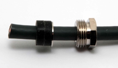 Conector Tipo N  Macho Cabo Ecoflex 15  (Gold Contact)  UG-21/15 Made in Germany