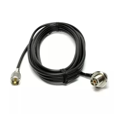 Cabo Coaxial  Pré Montado 4m DIAMOND 3D4MR  PL-259/SO239 VHF/UHF