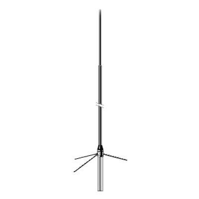 Antena Base Monobanda VHF  144-148 MHz., 3.2 m. en aluminio, 6.9 dBi GP-22