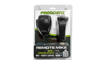 Microfone de mão  PRESIDENT REMOTE MIKE ACFD-602