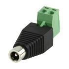 CONECTOR DC FEMEA COM TERMINAIS DE PARAFUSO 2,1X5,5MM  DIN161063