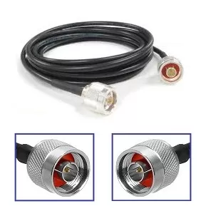 Cabo Coaxial  Pré Montado tipo N  Cabo  Ultraflex 7 / 5D-FB  1XN (M) + 1XN(M) 5 e 15 Metros