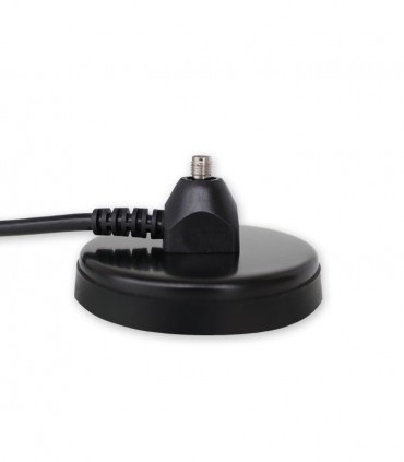 Base Magnética  SMA Fêmea + CABLE RG-58  SMA Macho -7 CM