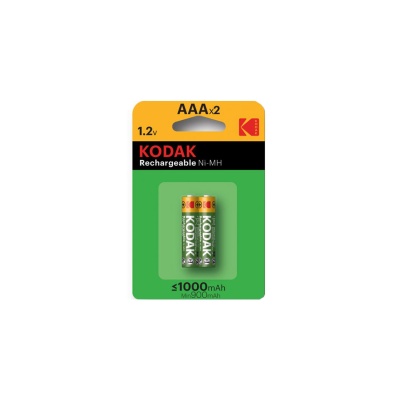 Pilha Varta Recarregável Kodak Ni-MH AAA battery 1.2V  1000mAh (2 pack) LR03