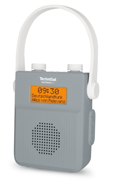 Receptore/RádioTechnisat DigitRadio 30 Cinza, receptor de rádio portátil BAD+ FM Bluetooth