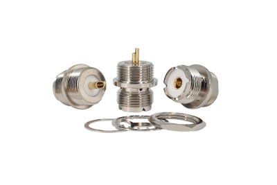 Conector Tipo UHF SO-239 Fêmea  SO-239-SH   Made in Germany Kusch