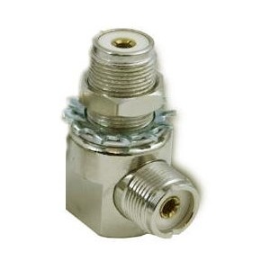 Base de antena Santiago  PL / PL 90º   para antena CB tipo PL259 - ( Marca Sirio e Jetfon )