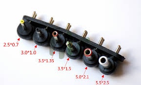 Alimentador Ac/Dc UNIVERSAL 3,4.5,5,6,7.5,9,12V 12W/1A 6 PIN Ref DIN19916-3