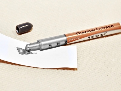 Pasta Térmica Dissipadora Branca Silicone  HY710 1Gr