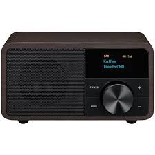 Receptores/Scanner Sangean DDR-7 Madeira Preta DAB +, Bluetooth e Receptor FM
