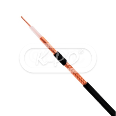 Cabo  Coaxial Exterior 50 Ohm   HF-287FX e HF-2500 Baixa Perda 7.3MM - Cabo Europeu