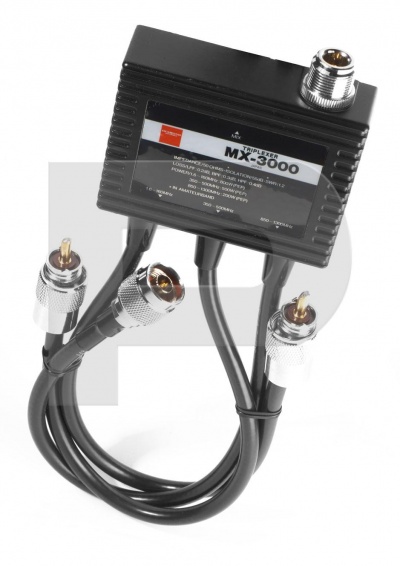 Triplexer Diamond  MX-3000 | MX-3000N | MX-3300MN  1xN(f)x2PL(m)x1N(m)