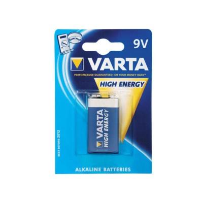 Pilha HIGH ENERGY - 6LR61 - 9V