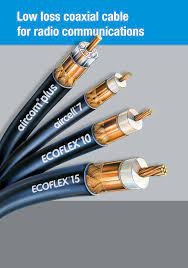 Cabo  Coaxial  50  Ohms ECOFLEX 15