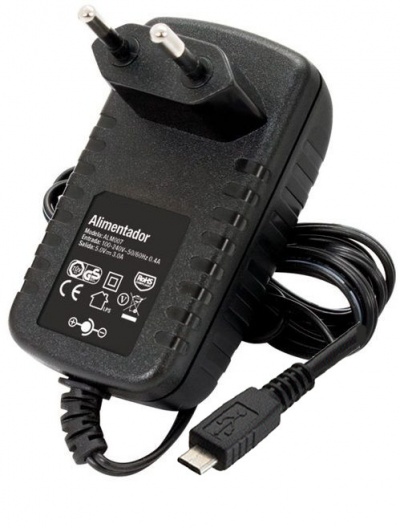 Alimentador Ac/Dc  Micro USB  5V/3000MA Ref DIN19914-3