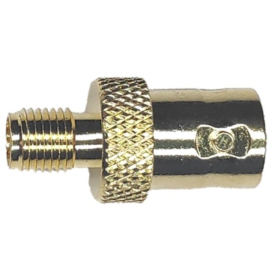 Adaptadora BNC Fêmea | SMA Fêmea - Teflon