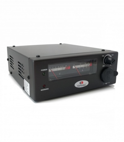 Fonte de Alimentação  220VAC AV-845-Z  45A ajustável (0-24V) + instrumentos KOMUNICA