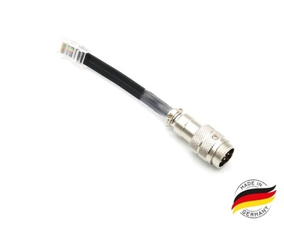 Cabo Adaptador Microfone de Mão GDCH de 4 pinos para RJ45 CRT7900 Ref 2086