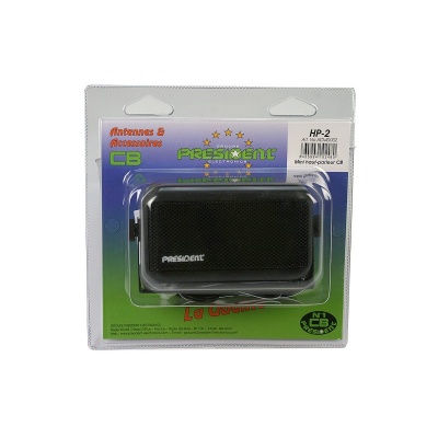 Coluna para Rádios CB e Amador PRESIDENT HP-2 - Jack 3.5mm