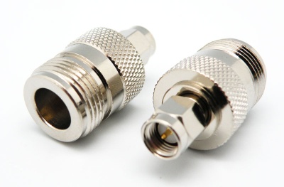 Adaptadora tipo N Fêmea | SMA Macho -Teflon
