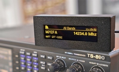 DXSpotter – WiFi DX Cluster Display Spot para Rádio Amador