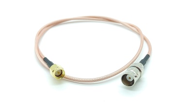 Adaptadores com Cabo Coaxial RG-316 SMA (m) / BNC (f) | 50cm