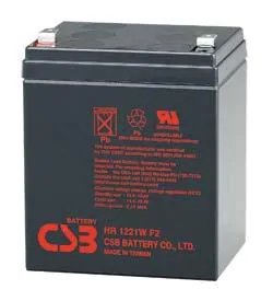 Bateria Chumbo AGM 12V  4AH CSB HR1221W (12V 21Watts) – F2  High Rate