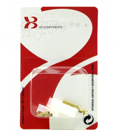 Fichas de Alimentação Universal Faston 6.3mm - KIT XB509