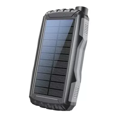 Powerbank DENVER PSO-20009 20.000 MAH CARREGAMENTO SOLAR & LANTERNA REF: PSO20009