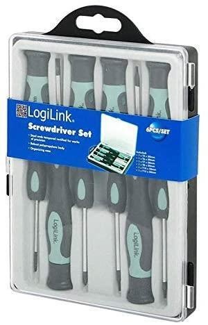 KIT DE 6 CHAVES TORX STAR LOGILINK WZ0021