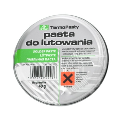 Pasta de soldar TERMOPLASTY 40Gr  350ºC Ref 37